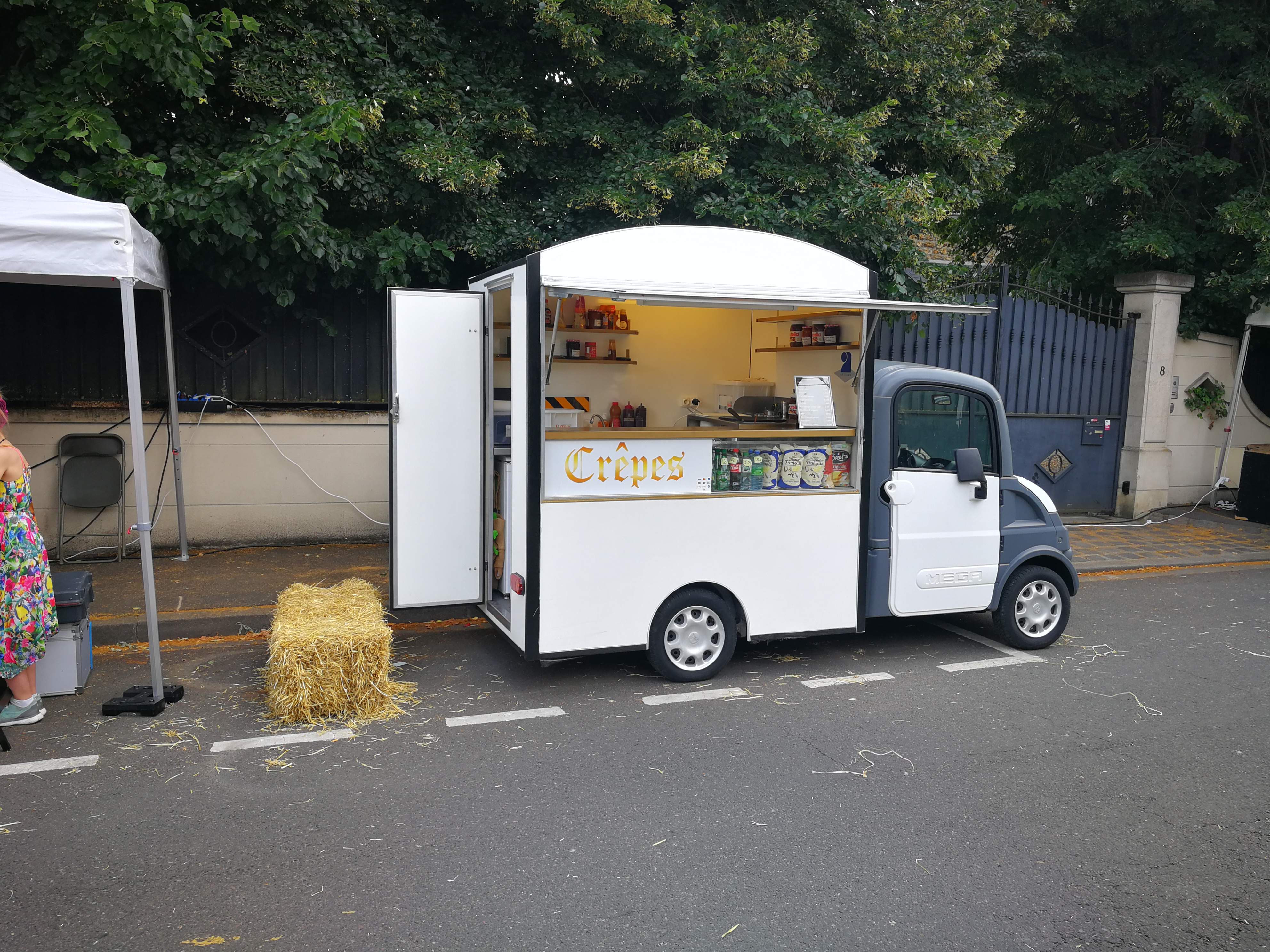 Food truck crepes 