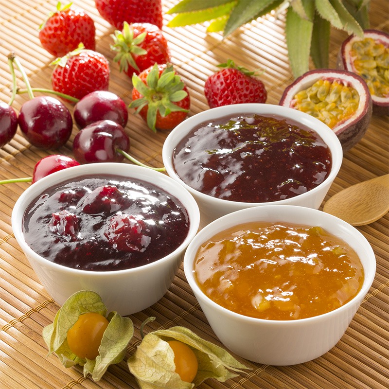 crepes trio de confiture 